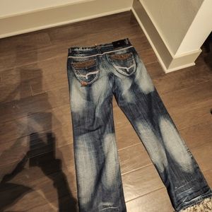 Size 34 Waiste Boot Cut Akademiks Jeans